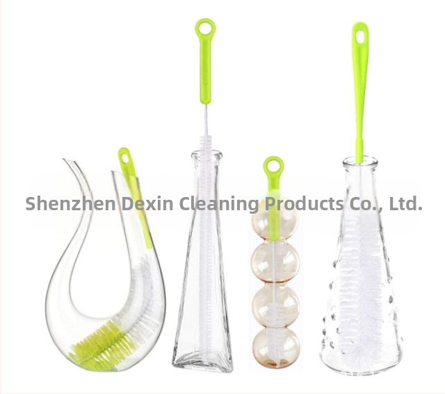 Фабрична четка за бутилки с пет части, домакинска четка за почистване на кухня, четка за чаши, четка за бутилки, четка за всмукателна тръба, четка за зърна