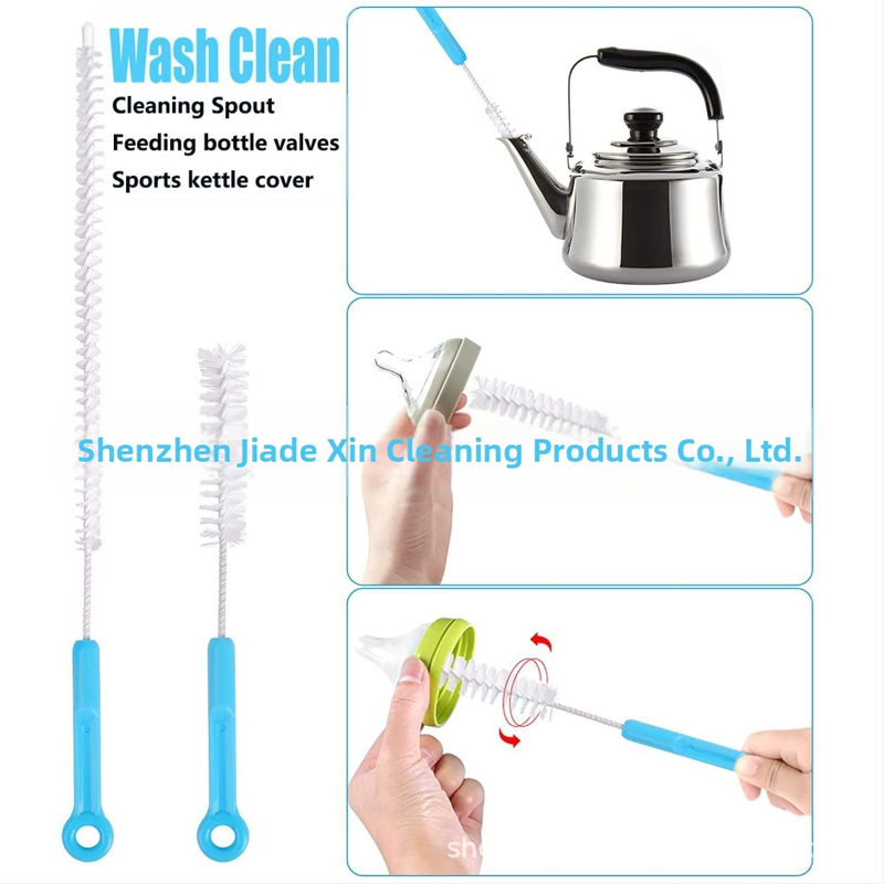 Фабрична четка за бутилки с пет части, домакинска четка за почистване на кухня, четка за чаши, четка за бутилки, четка за всмукателна тръба, четка за зърна