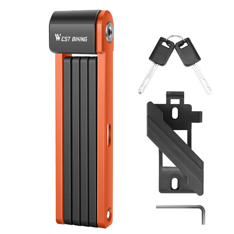 „WEST BIKING“ dviračio sulankstoma spyna, apsauga nuo vagystės, kalnų dviračio, elektrinio automobilio grandinės spyna, važiavimo įranga