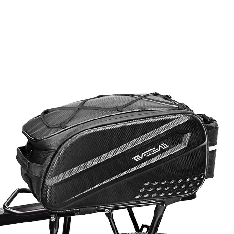 Dtucycle jalgratta suure mahutavusega kõva kestaga tagakott jalgrattasõiduks veekindel tagaistme pagasikott tehase hulgimüük