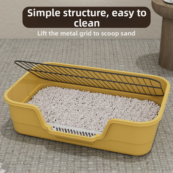 Geležinis tinklelis šunų tualetui, per didelis, apsaugantis nuo taškymosi, aukšta tvora šunų pisuarui, dideliems, vidutiniams, mažiems šunims, plokščiiems, naminių gyvūnėlių reikmenys