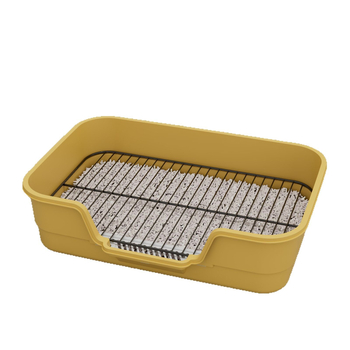 Geležinis tinklelis šunų tualetui, per didelis, apsaugantis nuo taškymosi, aukšta tvora šunų pisuarui, dideliems, vidutiniams, mažiems šunims, plokščiiems, naminių gyvūnėlių reikmenys