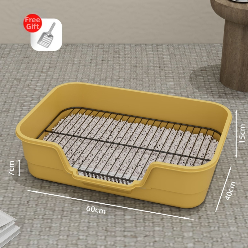 Geležinis tinklelis šunų tualetui, per didelis, apsaugantis nuo taškymosi, aukšta tvora šunų pisuarui, dideliems, vidutiniams, mažiems šunims, plokščiiems, naminių gyvūnėlių reikmenys