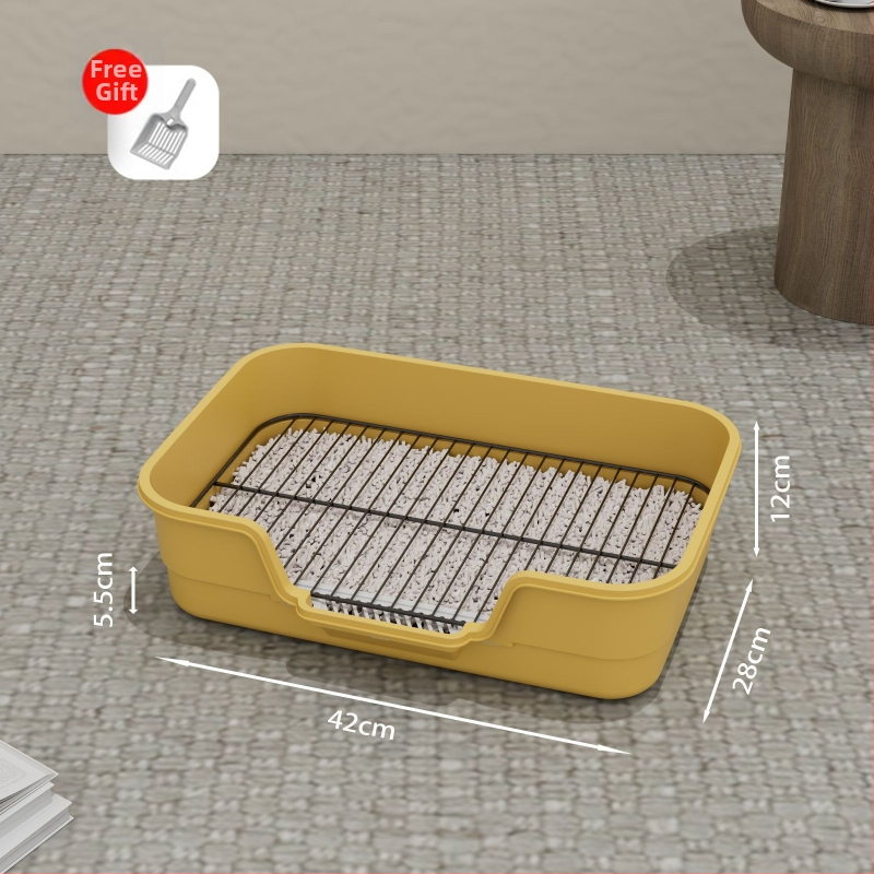 Geležinis tinklelis šunų tualetui, per didelis, apsaugantis nuo taškymosi, aukšta tvora šunų pisuarui, dideliems, vidutiniams, mažiems šunims, plokščiiems, naminių gyvūnėlių reikmenys