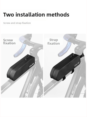 Τσάντα ποδηλάτου Eslnf για ποδήλατο βουνού, ποδήλατο δρόμου, μεγάλη χωρητικότητα, σκληρό κέλυφος, αδιάβροχη τσάντα μπροστινής δοκού, εξοπλισμός ποδηλασίας