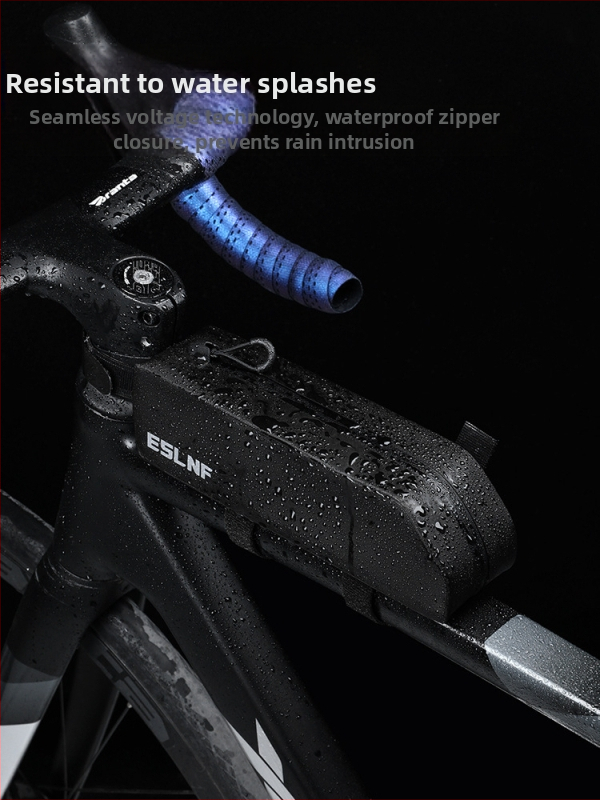 Taška na hornú rámovú trubku bicykla Eslnf, horský cestný bicykel, veľká kapacita, tvrdá škrupina, vodotesná taška na predný nosník, cyklistické vybavenie