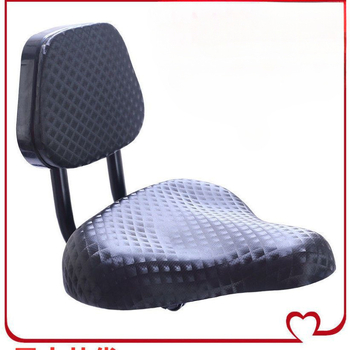 Kolmerattalise istmepadi seljatoega elektrilise auto sadulaga autoistme jalgrattaistme suurendatud laia istmepadjaga iste