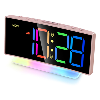 LED-elektrooniline äratuskell elutoa lauakell 2023 uus loominguline kell laualaua lauakella kaunistuseks elektrooniline kell