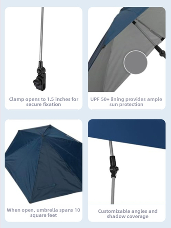 Ομπρέλα κάμπινγκ με ομπρέλα από μπαστούνι, ομπρέλα ψαρέματος, μεγάλη ομπρέλα ψαρέματος, ειδική ομπρέλα ψαρέματος, ομπρέλα εξωτερικού χώρου για ψάρεμα, ομπρέλα αυτοκινήτου για μωρά