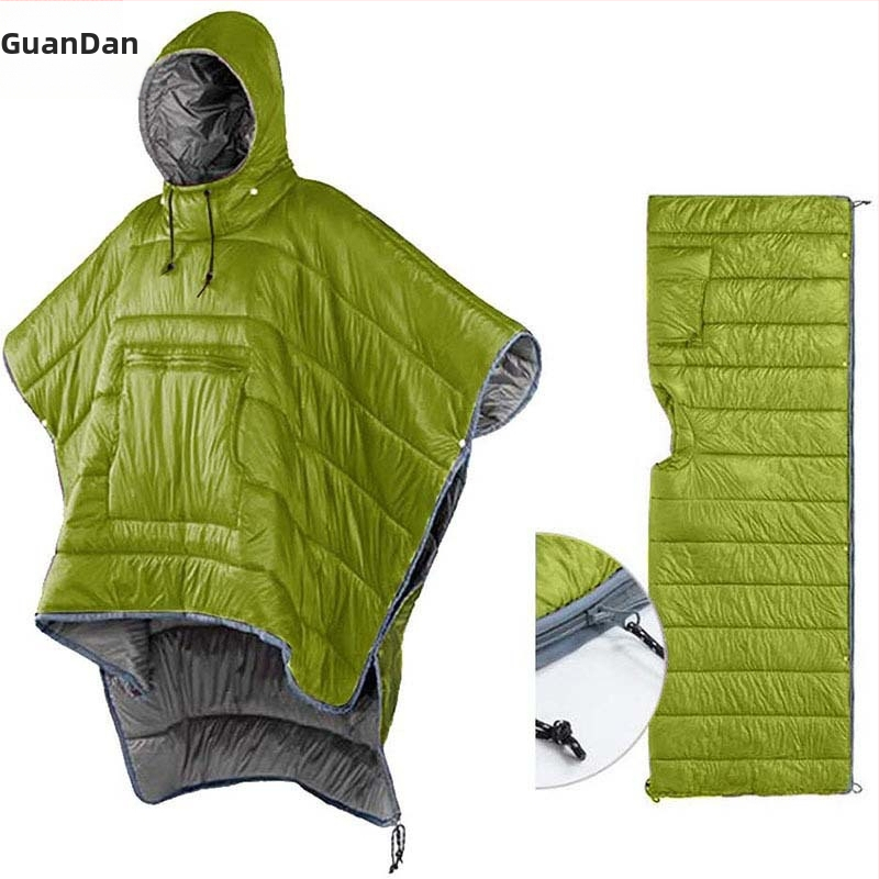 Cross-Border Spot magamiskott 850 Kevad-, suve-, sügis- ja talvemantel neljaks aastaajaks õues kasutamiseks telkimiseks