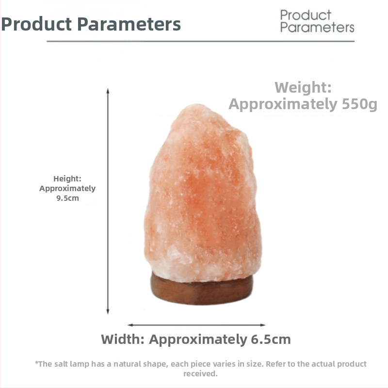 Производител на едро на лампа с минерална сол от хималайска розова сол, креативни нощни лампи, орнаменти, европейски лампи, здравословна защита на очите