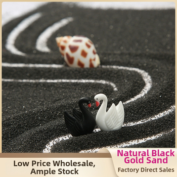 Άμεσα εργοστάσια προμηθειών ενυδρείου για το τοπίο του βυθού της δεξαμενής με μαύρη άμμο, δημιουργικό διακοσμητικό τοπίο