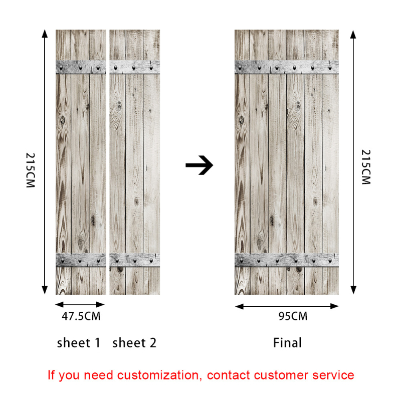 Simulatsioonilised retro puidust uksekleebised elutoa koridori trepile renoveeritud dekoratiivsed seinakleebised isekleepuv eemaldatav tapeet