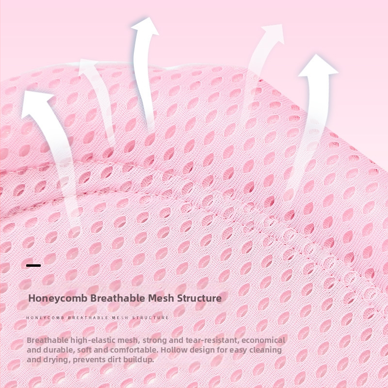 Изключително голяма неплъзгаща се мрежа за бебешка вана, мрежа за вана с пет ъгъла, чанта за новородено, бебешко легло за вана, постелка за вана, регулируема, универсална