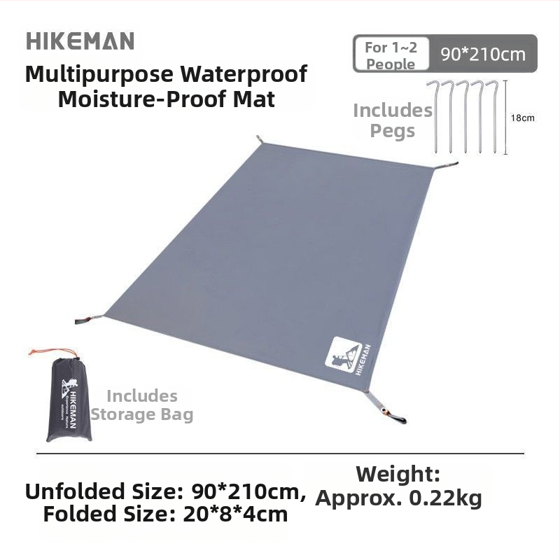 Välistingimustes kasutatav põrandamatt, telgi varikatus, niiskuskindel matt, kaasaskantav Oxfordi riidest piknikumatt, veekindel ja kulumiskindel põrandamatt