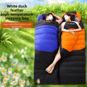 T5J [13 000 žmonių kolekcija] pūkinis miegmaišis lauko stovyklavimui, kelioninis, suaugusiųjų žiemos apsauga nuo šalčio, sutirštintas automobilio pietums