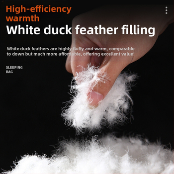 T5J [13 000 žmonių kolekcija] pūkinis miegmaišis lauko stovyklavimui, kelioninis, suaugusiųjų žiemos apsauga nuo šalčio, sutirštintas automobilio pietums
