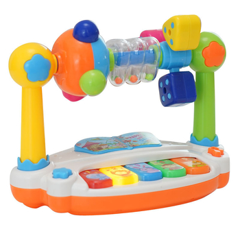 Pārrobežu Amazon bērnu agrīnās bērnības apmācība klavierspēlei, vieglā mūzika, bērnu aplaudēšana, klavierspēle, bungas, rotaļlietas