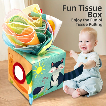 Piiriülene laste simulatsiooni imemispaberiga karp beebile rebenemisvaba paberist joonistusmänguasi 1-3-aastastele alusharidusriidest mänguasi