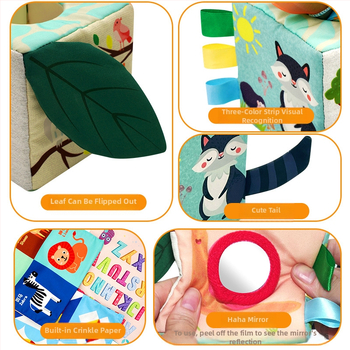 Piiriülene laste simulatsiooni imemispaberiga karp beebile rebenemisvaba paberist joonistusmänguasi 1-3-aastastele alusharidusriidest mänguasi