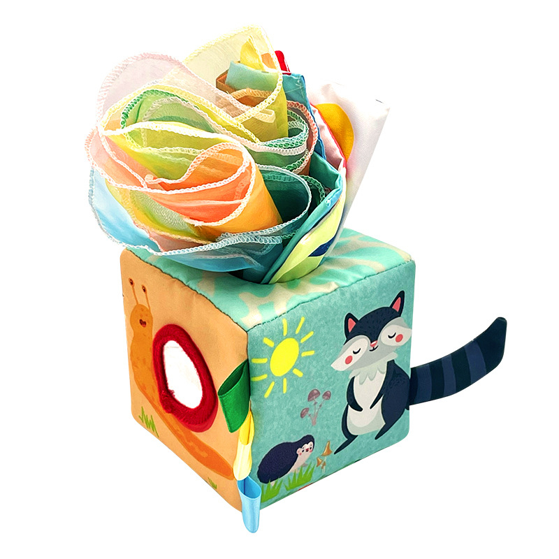 Piiriülene laste simulatsiooni imemispaberiga karp beebile rebenemisvaba paberist joonistusmänguasi 1-3-aastastele alusharidusriidest mänguasi