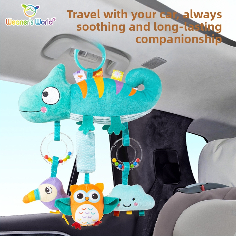 Бебешки играчки Weaners World 0-1 години, дрънкалка, висулка за количка, вятърни камбанки, производители на бебешки играчки на едро