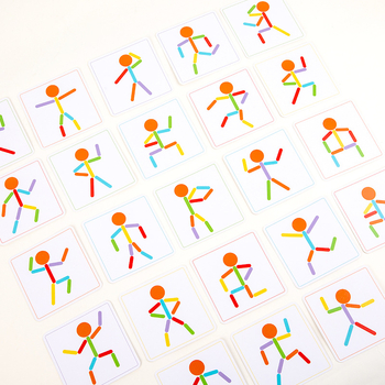 Разнообразие от креативни спортни игри с дървени човечета, образователно ранно образование, обучение за координация око-ръка, дървени детски играчки на едро