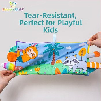 Nauja stereo uodegos audinio knyga, kūdikių ankstyvojo ugdymo lietimui skirta tyli knyga, skambančio popieriaus lytėjimo pažintinių žaislų gamintojas sandėlyje