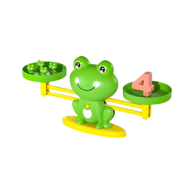 Детска дигитална жаба за баланс, играчка за ранно образование, развитие на интелигентността, бебешко когнитивно логическо мислене, обучение
