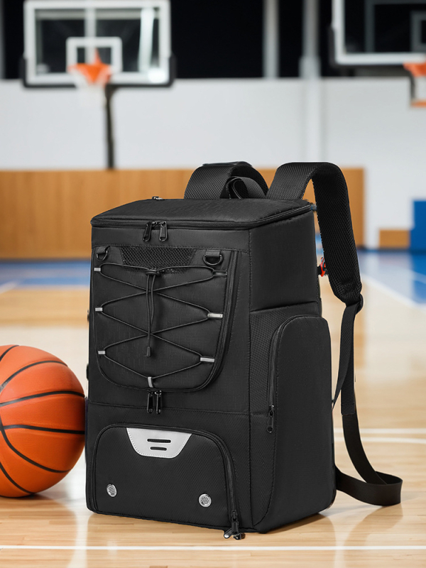 Piiriülene kuummüügis multifunktsionaalne korvpallikott, treeningkott, suure mahutavusega mugav seljakott, veekindel isolatsiooniga seljakott, vabaajakott