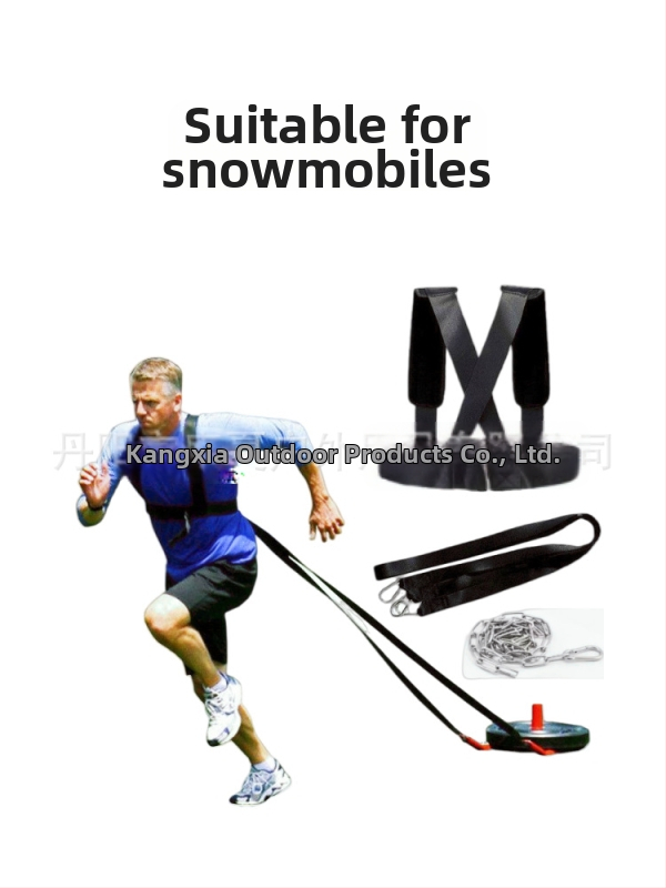 Шейни за лека атлетика, бутални и дърпащи товари, експлозивна сила, семейство, неплъзгащ се колан за шейни, оборудване за домашно обучение