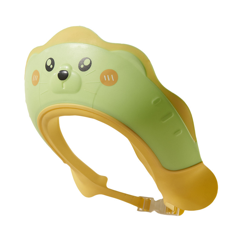 Kūdikių šampūno kepuraitė su ausų apsauga, vaikų šampūno kepuraitė, akių apsauga nuo vandens patekimo, vaikų vonios kepuraitė