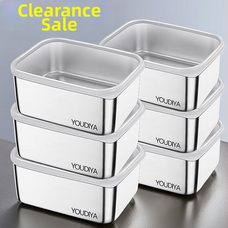 Komercinio kiosko šaldytuvo iškylų sandarinimo speciali nerūdijančio plieno traškesnių maisto produktų dėžutė su dangteliu pietų dėžutės laikymo dėžutė