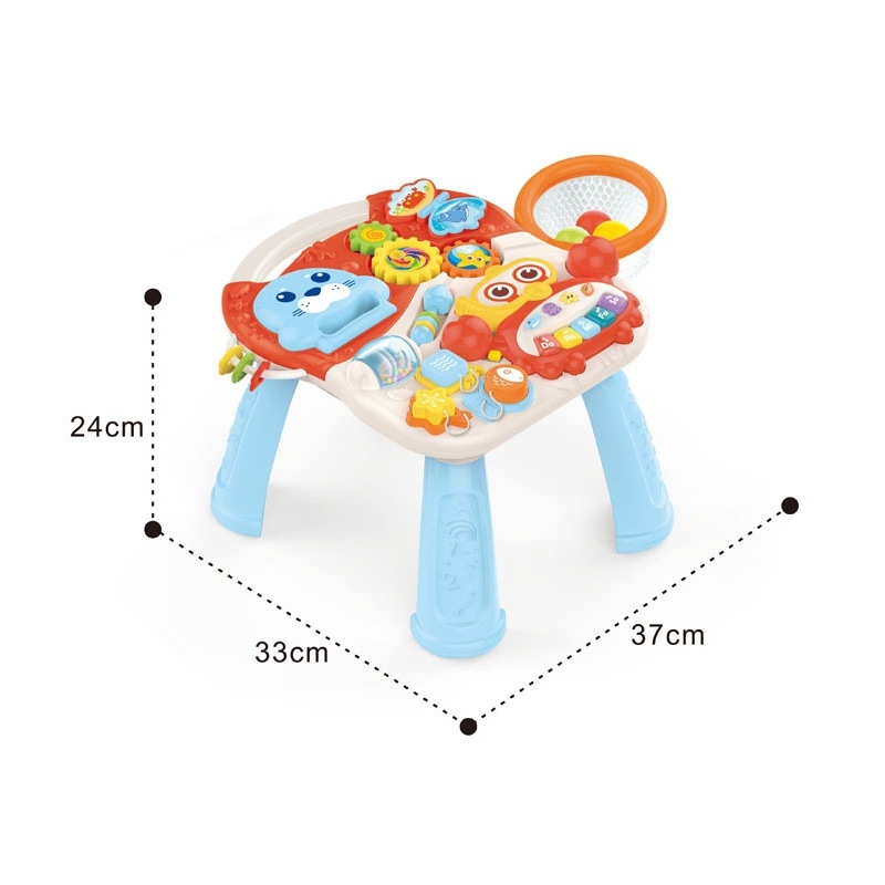 Multifunkcionális babakocsi, két az egyben babakocsi, tanulóasztal, gyermekek korai nevelési játékai