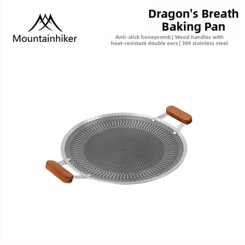 Βουνό Kelong τηγάνι εξωτερικού χώρου κάμπινγκ τηγάνι maifan πέτρινη σόμπα με κάρτα πλάκα μπάρμπεκιου κορεάτικου στιλ teppanyaki