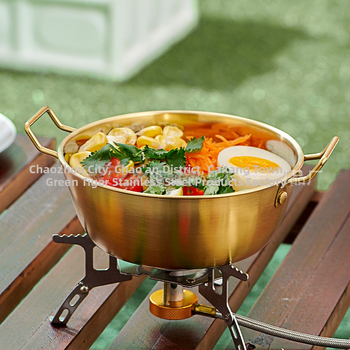 304 roostevabast terasest välistingimustes kasutatav lumekauss Korea draama samas stiilis riisiveinikauss käepidemega kimchi-kauss Korea riisiveinikauss