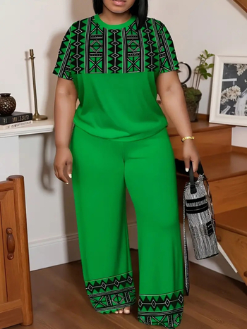 2025. aasta kevad- ja suvepiiriülene eripakkumine väliskaubandusele laos pluss-suuruses naiste ruudulise trükiga vabaajaülikonna tehase hulgimüük