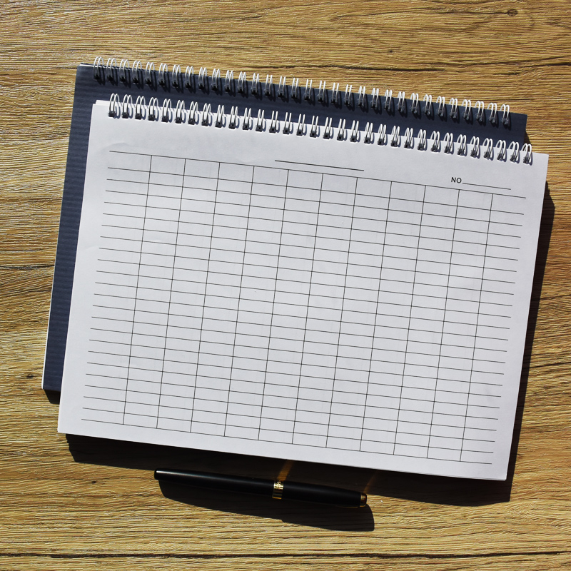 Универсална книга с формуляри тип бобина A4, счетоводна хартия, компания, финансова счетоводна книга, счетоводна статистика, посочване на подробна книга с книги