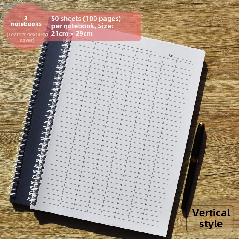 Универсална книга с формуляри тип бобина A4, счетоводна хартия, компания, финансова счетоводна книга, счетоводна статистика, посочване на подробна книга с книги