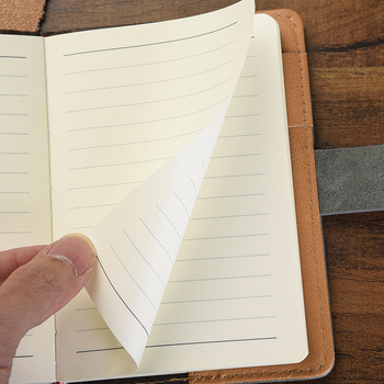 Uus parooliraamat lukuga A7 väikese suurusega päeviku märkmikuga kaasaskantav raamatupidamistasku märkmik retro hulgimüük