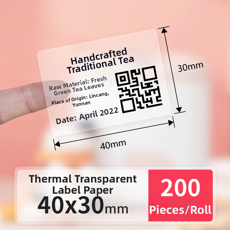 Detongningyou läbipaistva etiketiga kosmeetikasertifikaadi nimekleebis elutoa köögi isekleepuv läbipaistev etikett