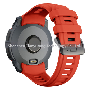 Sobib Garmin Instinct 3 AMOLED 50mm ametlikule silikoonrihmale Instinct 3