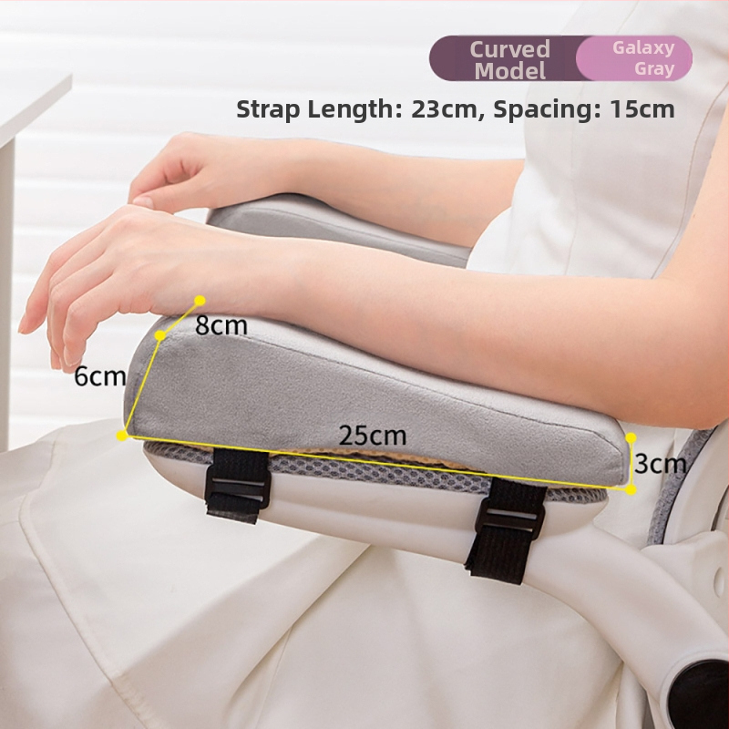 Kontoritooli käetoe padi, kõrgendav pehme käekaitse, pehme padi, padjapadi, mänguarvuti tooli istme käepadi