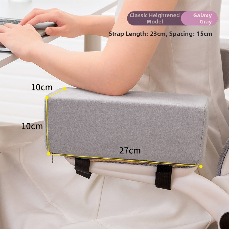 Kontoritooli käetoe padi, kõrgendav pehme käekaitse, pehme padi, padjapadi, mänguarvuti tooli istme käepadi