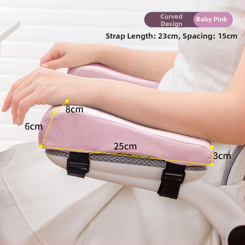 Kontoritooli käetoe padi, kõrgendav pehme käekaitse, pehme padi, padjapadi, mänguarvuti tooli istme käepadi