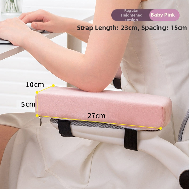 Kontoritooli käetoe padi, kõrgendav pehme käekaitse, pehme padi, padjapadi, mänguarvuti tooli istme käepadi