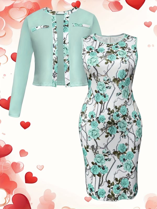 Rochie de primăvară pentru femei, cu imprimeu fără mâneci, talie subțire, personalizabilă transfrontalieră, europeană și americană, en-gros