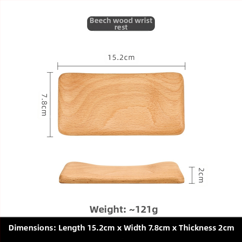 Klaviatuuri käetugi mustast pähklipuust täispuidust mehaaniline klaviatuuri käetugi puidust randmetugi hiiretugi kõrge randmepadi