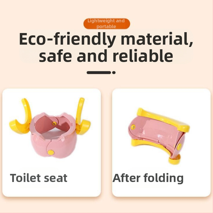 Detská vonkajšia skladacia malá toaletná stolička, prenosná detská pisoárová stolička, mužská a ženská detská cestovná toaleta do auta