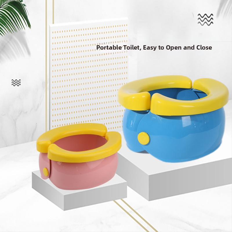Παιδικό εξωτερικό πτυσσόμενο μικρό σκαμπό τουαλέτας για μωρά, φορητό παιδικό ουρητήριο για άνδρες και γυναίκες, τουαλέτα αυτοκινήτου για μωρά
